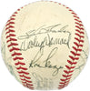 1969 Seattle Pilots Team Signed Autographed Official Cronin AL Baseball With 28 Signatures Including Miguel Fuentes Beckett BAS #AD43523
