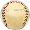 1956 MLB All Stars Autographed Official Harridge AL Baseball With 14 Signatures Including Mickey Mantle (Vintage) & Nellie Fox Beckett BAS #AD43526