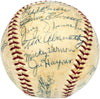 1955 Washington Senators Team Signed Autographed Official Harridge AL Baseball With 27 Signatures Including Harmon Killebrew (Rookie) Beckett BAS #AD43530