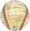 1955 Washington Senators Team Signed Autographed Official Harridge AL Baseball With 27 Signatures Including Harmon Killebrew (Rookie) Beckett BAS #AD43530