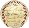 1955 Washington Senators Team Signed Autographed Official Harridge AL Baseball With 27 Signatures Including Harmon Killebrew (Rookie) Beckett BAS #AD43530