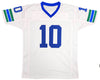 Seattle Seahawks Jim Zorn Autographed White Jersey MCS Holo Stock #211072