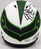 Steve Largent & Jim Zorn Autographed Seattle Seahawks Lunar Eclipse White Speed Mini Helmet MCS Holo Stock #211065