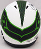 Jim Zorn Autographed Seattle Seahawks Lunar Eclipse White Speed Mini Helmet MCS Holo Stock #211075