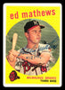 Eddie Mathews Autographed Porcelain Baseball Card Set Milwaukee Braves "53 59 HRC, 512 HRs & HOF 78" With 3 Signed Cards #36/512 Signature Series #A11823