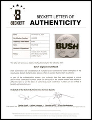 Bush Autographed Drumhead Signed By All 4 Band Members Including Gavin Rossdale Beckett BAS Stock #237003