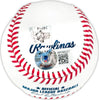 David Ortiz Autographed Official MLB Baseball Boston Red Sox "HOF 22" Beckett BAS Witness Stock #236700