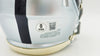 DJ Turner Autographed Las Vegas Raiders Silver Speed Mini Helmet "Just Win Baby" Beckett BAS Witness Stock #236679
