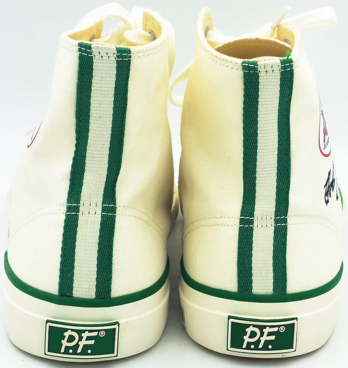 Bob Cousy Autographed White P.F. Flyers All-American HI Cousy Shoes Boston Celtics Size 12 Beckett BAS Witness Stock #236685