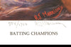 Tony Gwynn & Wade Boggs Autographed 19x24 Lithograph Photo Boston Red Sox & San Diego Padres #/2500 Stock #237005