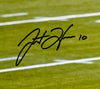 Justin Herbert Autographed 16x20 Photo Los Angeles Chargers Fanatics Holo Stock #237006