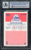Xavier McDaniel Autographed 1986-87 Fleer Rookie Card #72 Seattle Supersonics Auto Grade Gem Mint 10 Beckett BAS Stock #211223