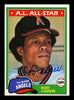 Rod Carew Autographed 1981 Topps Card #100 California Angels Stock #211296