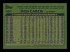 Rod Carew Autographed 1982 Topps Card #500 California Angels Stock #211300
