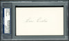 Lou Ciola Autographed 3x5 Index Card Philadelphia A's PSA/DNA Stock #211331