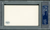 Lou Ciola Autographed 3x5 Index Card Philadelphia A's PSA/DNA Stock #211331