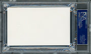 Pete Newell Autographed 3x5 Index Card Coach PSA/DNA Stock #211335