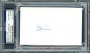 Borislav "Bora" Stankovic Autographed 3x5 Index Card PSA/DNA Stock #211339