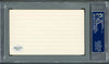Ed Connolly Autographed 3x5 Index Card Boston Red Sox Lines On Back PSA/DNA Stock #211353