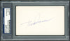 Rod Carew Autographed 3x5 Index Card Minnesota Twins, California Angels PSA/DNA Stock #211354