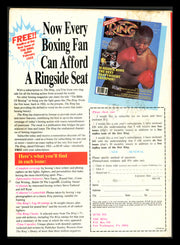 Aaron Pryor & Alexis Arguello Autographed KO Magazine Beckett BAS QR #BK08754