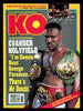 Terry Norris Autographed KO Magazine Beckett BAS QR #BK08862