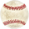 Willie Mays Autographed Official Feeney NL Baseball San Francisco Giants "To Jack Best Wishes" Vintage Signature Beckett BAS #AE08342