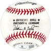 Willie Mays Autographed Official NL Baseball San Francisco Giants Beckett BAS #AE08344