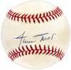 Willie Mays Autographed Official NL Baseball San Francisco Giants Beckett BAS #AE08370