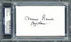 Clarence "Big House" Gaines Autographed 3x5 Index Card Winston-Salem State University PSA/DNA #83721358