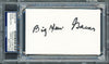 Clarence "Big House" Gaines Autographed 3x5 Index Card Winston-Salem State University PSA/DNA #83721362