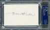 Clarence "Big House" Gaines Autographed 3x5 Index Card Winston-Salem State University PSA/DNA #83721362