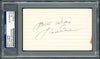 Rod Carew Autographed 3x5 Index Card Minnesota Twins "Best Wishes" PSA/DNA #83862158