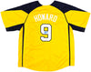 Jackie Robinson Little League World Series Great Lakes Region Ed Howard Autographed Gold Jersey Beckett BAS Witness Stock #236678
