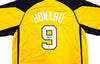 Jackie Robinson Little League World Series Great Lakes Region Ed Howard Autographed Gold Jersey Beckett BAS Witness Stock #236678