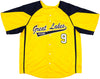 Jackie Robinson Little League World Series Great Lakes Region Ed Howard Autographed Gold Jersey Beckett BAS Witness Stock #236678