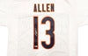 Chicago Bears Keenan Allen Autographed White Jersey Beckett BAS Witness Stock #238210