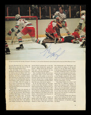 Dave Cowens Autographed 8x11 Magazine Photo Boston Celtics SKU #237747