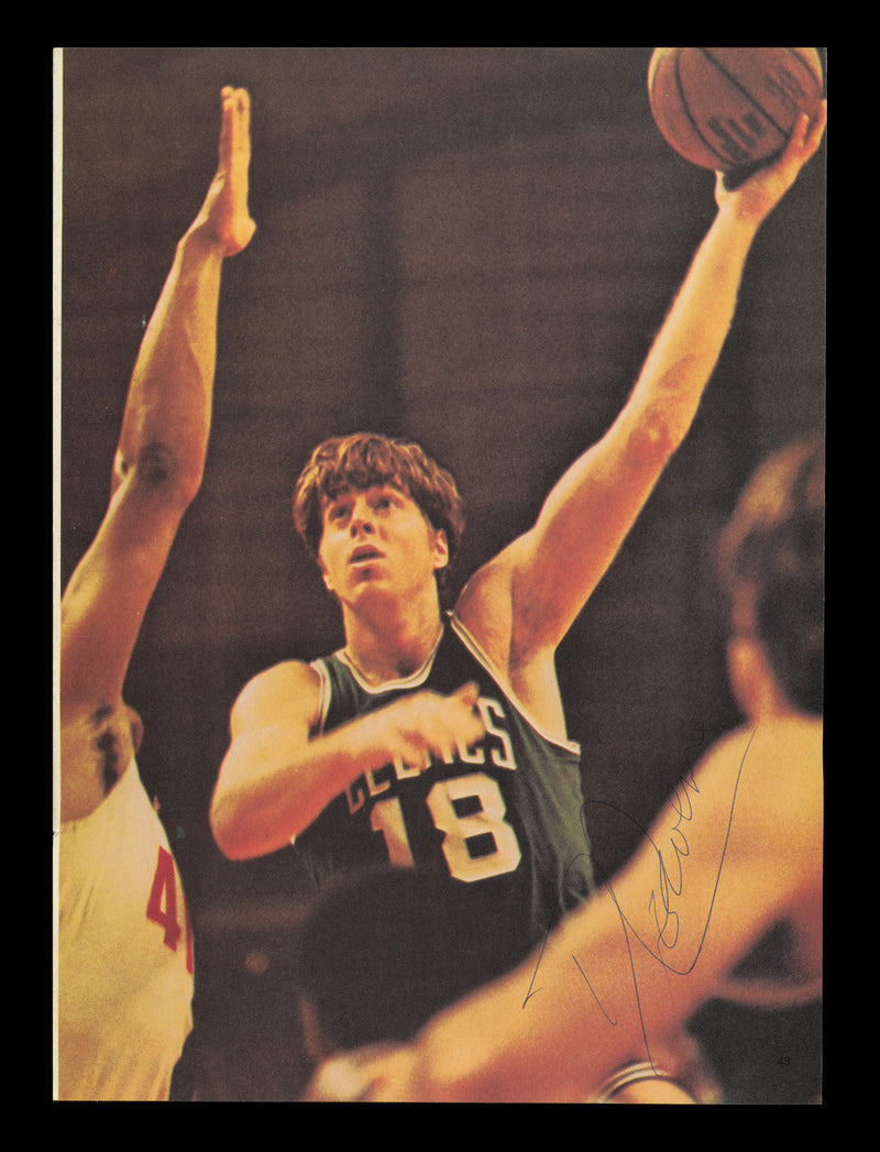 Dave Cowens Autographed 8x11 Magazine Photo Boston Celtics SKU #237760