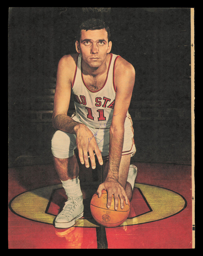 Jerry Lucas Autographed 8x11 Magazine Photo Ohio State SKU #237804