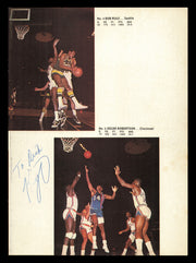 Oscar Robertson & Gail Goodrich Autographed 8x11 Magazine Photo Cincinnati Royals "To Dick" SKU #237838