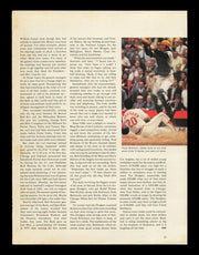 Bill Sharman Autographed 8x11 Magazine Photo Boston Celtics SKU #237845
