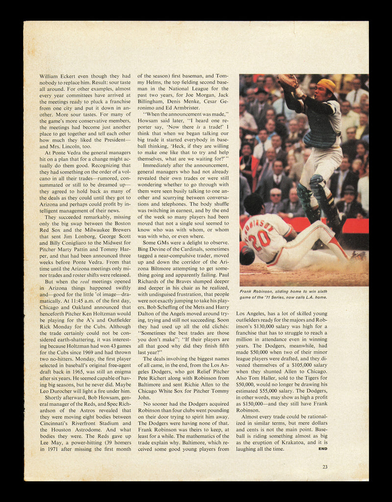 Bill Sharman Autographed 8x11 Magazine Photo Boston Celtics SKU #237845