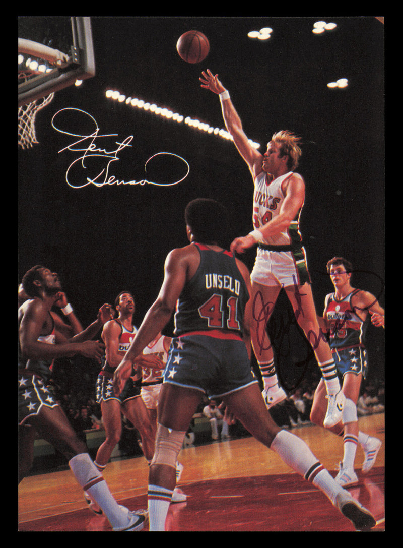 Kent Benson Autographed 5x7 Photo Milwaukee Bucks SKU #237916