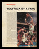 Tom Burleson Autographed 8x11 Magazine Photo NC State SKU #238028