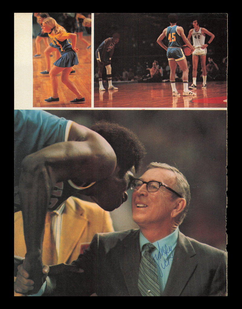 Howard Porter, Steve Patterson & Sidney Wicks Autographed 8x11 Magazine Photo SKU #238099