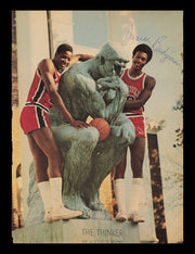 David Thompson & Junior Bridgeman Autographed 8x11 Magazine Photo NC State SKU #238117