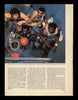 Marvin Webster & Paul Silas Autographed 8x11 Magazine Photo Seattle Supersonics SKU #238138