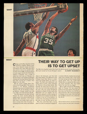 Paul Silas Autographed 8x11 Magazine Photo Boston Celtics SKU #238139