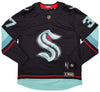 Seattle Kraken Yanni Gourde Autographed Blue Fanatics Jersey Size L Fanatics Holo Stock #211613